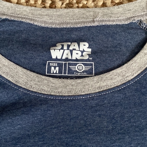 Star Wars BB-8 LS Baseball Style Shirt - Picture 3 of 4